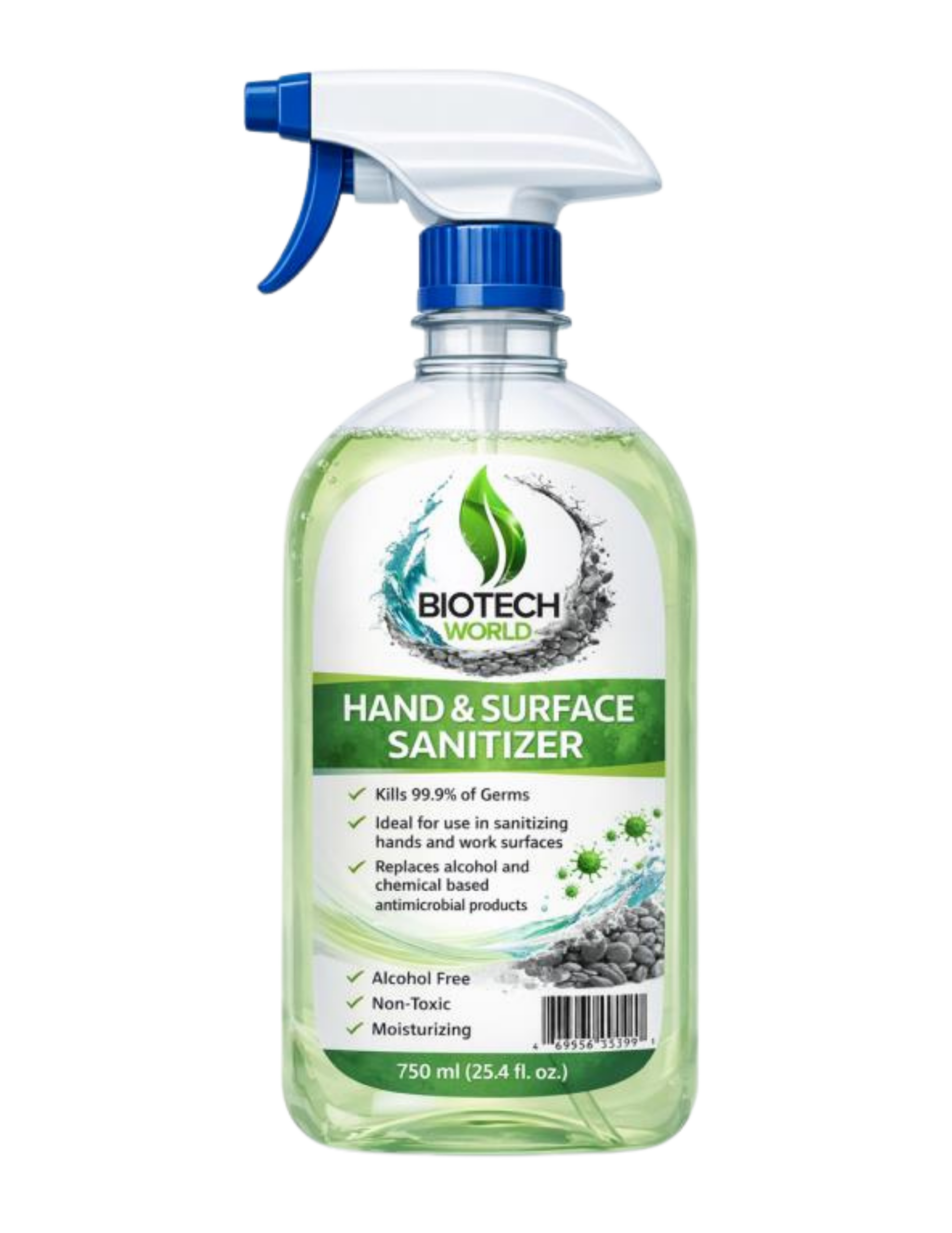 Hand and Surface Sanitizer (750ml)